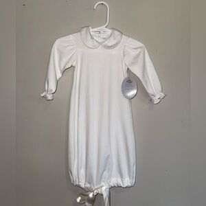 White Kids Pajamas Nightgown
